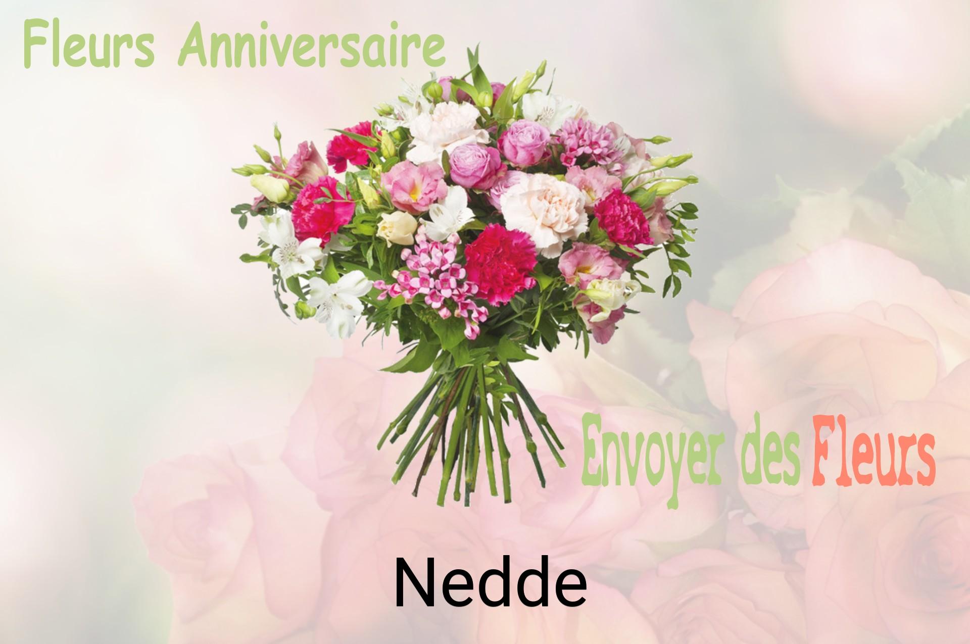 Bouquet de fleurs d’anniversaire livré à Nedde